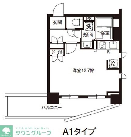 レジディア御茶ノ水の物件間取画像